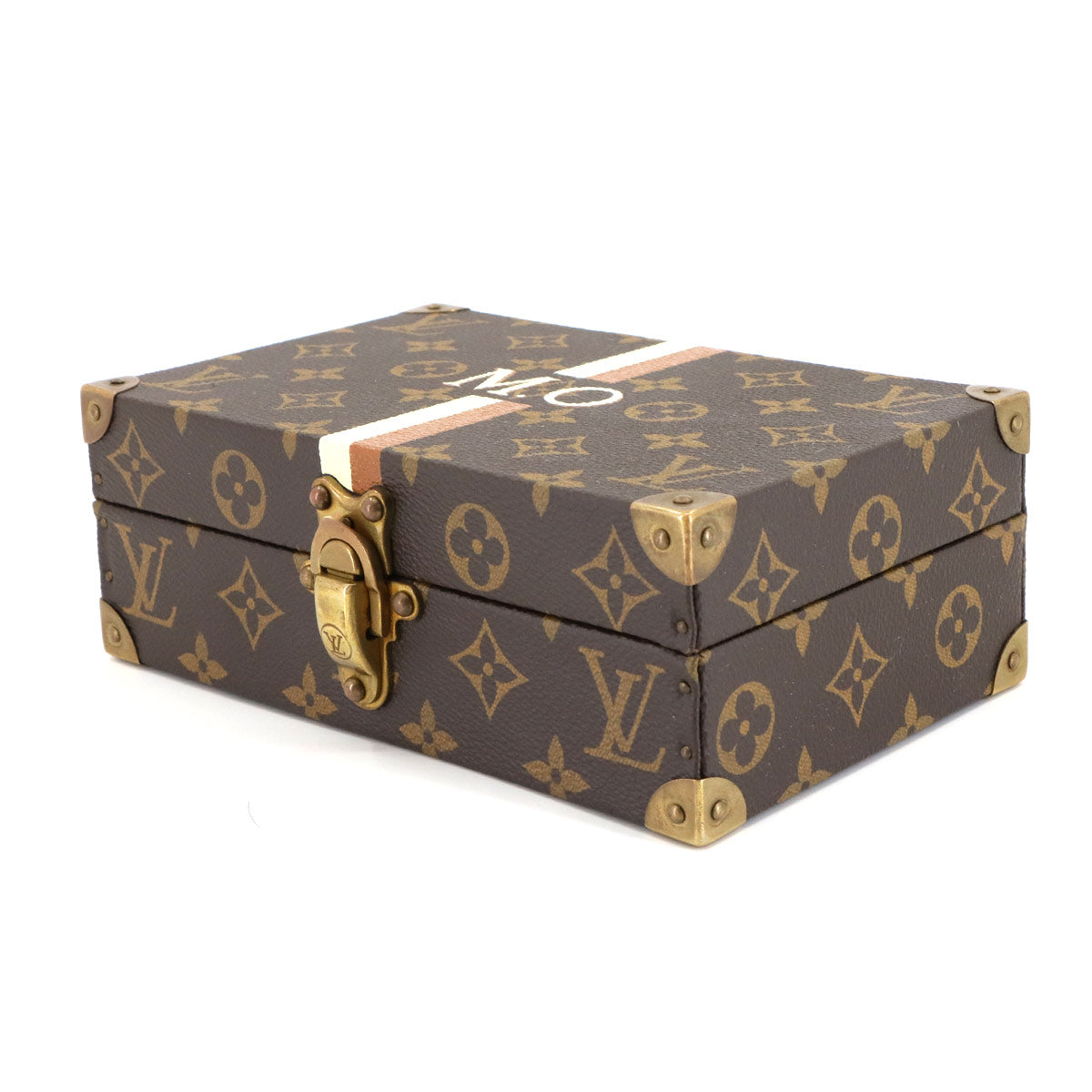 Monogram Coffret Polyvalent Jewelry case Brown M41876