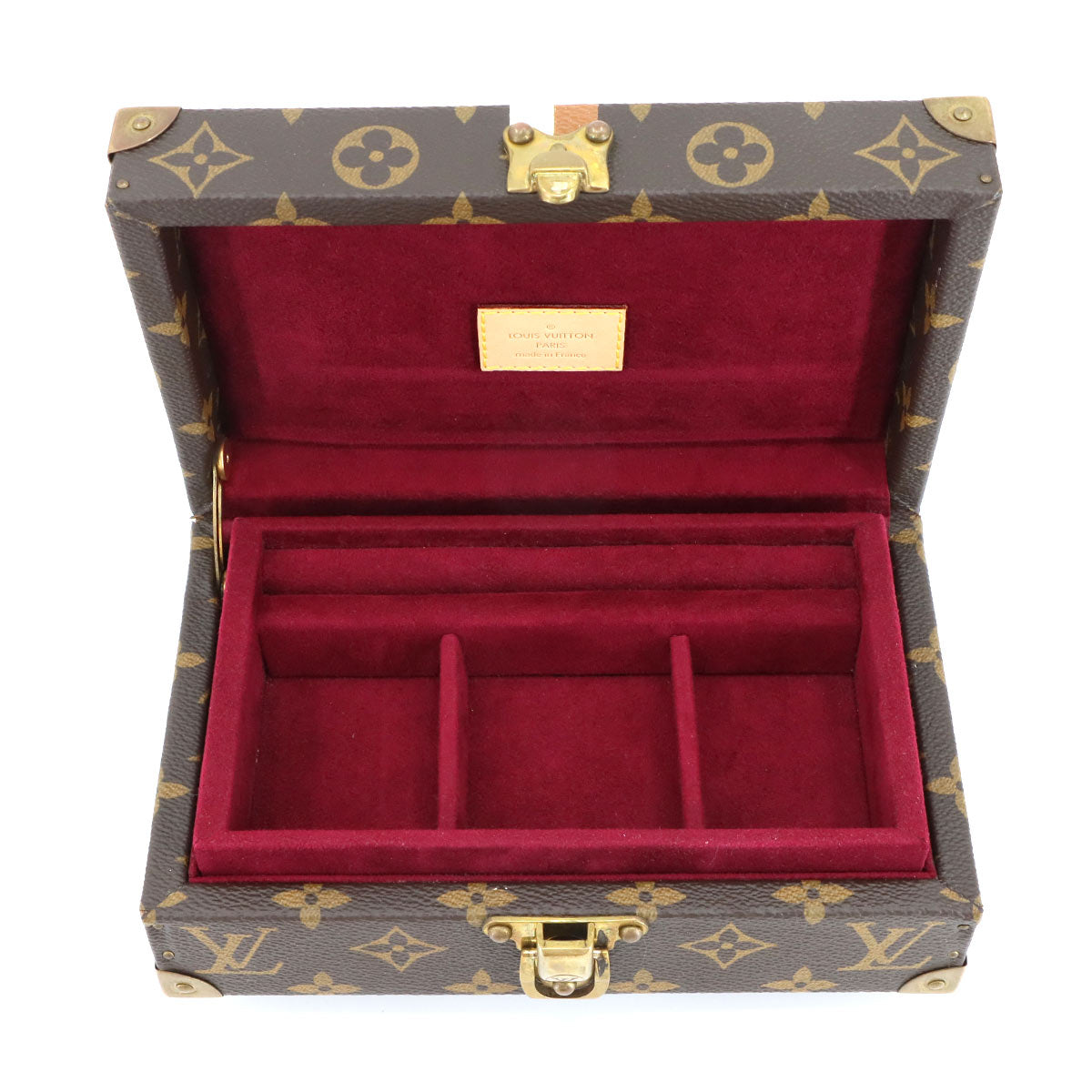 Monogram Coffret Polyvalent Jewelry case Brown M41876