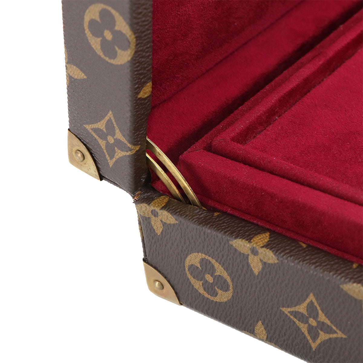Monogram Coffret Polyvalent Jewelry case Brown M41876
