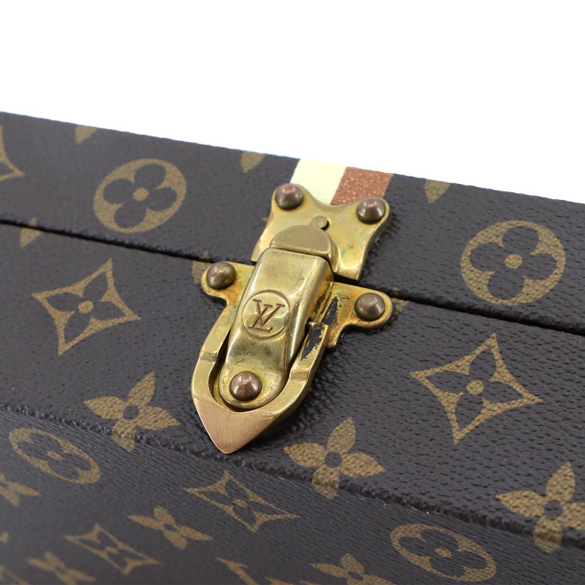Monogram Coffret Polyvalent Jewelry case Brown M41876