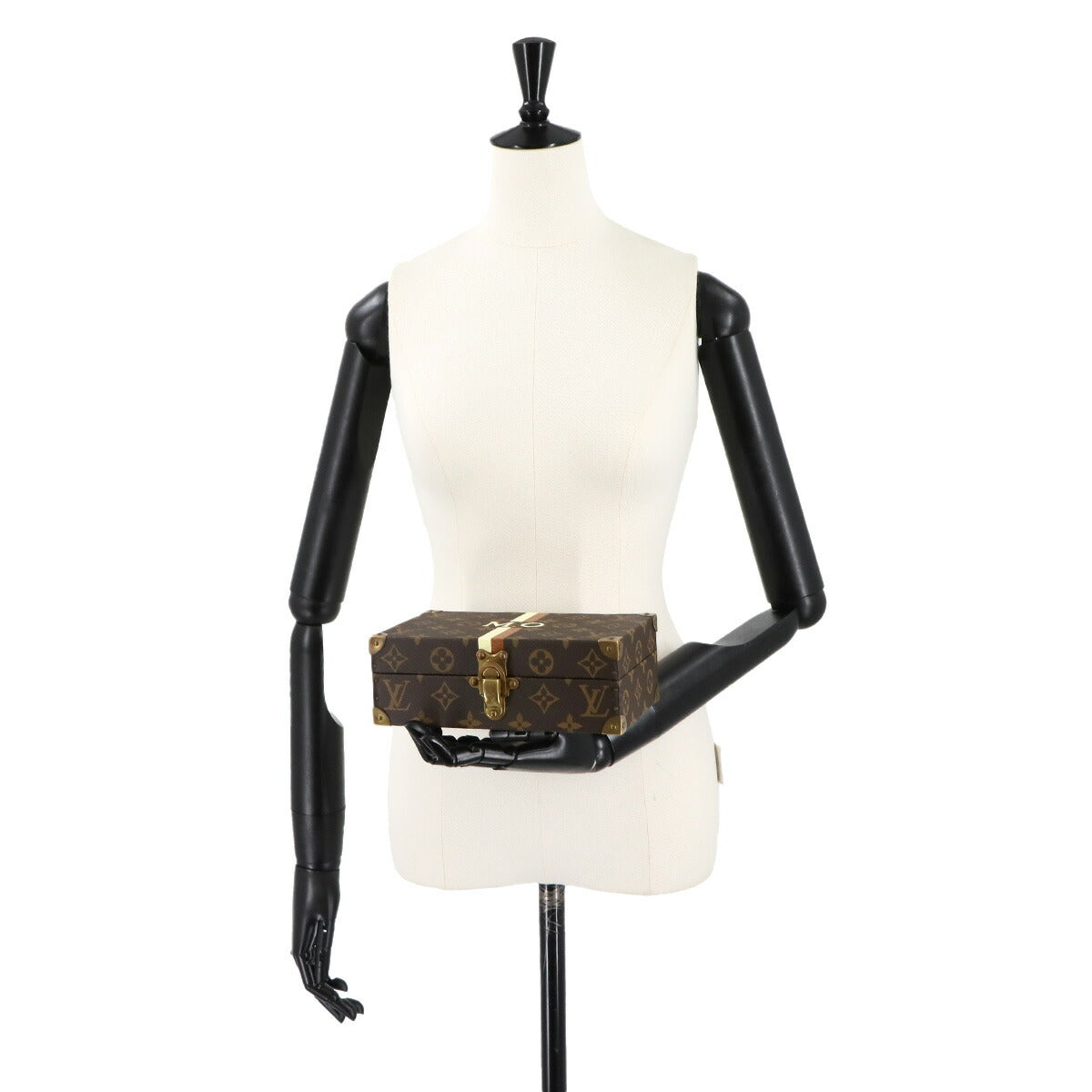 Monogram Coffret Polyvalent Jewelry case Brown M41876