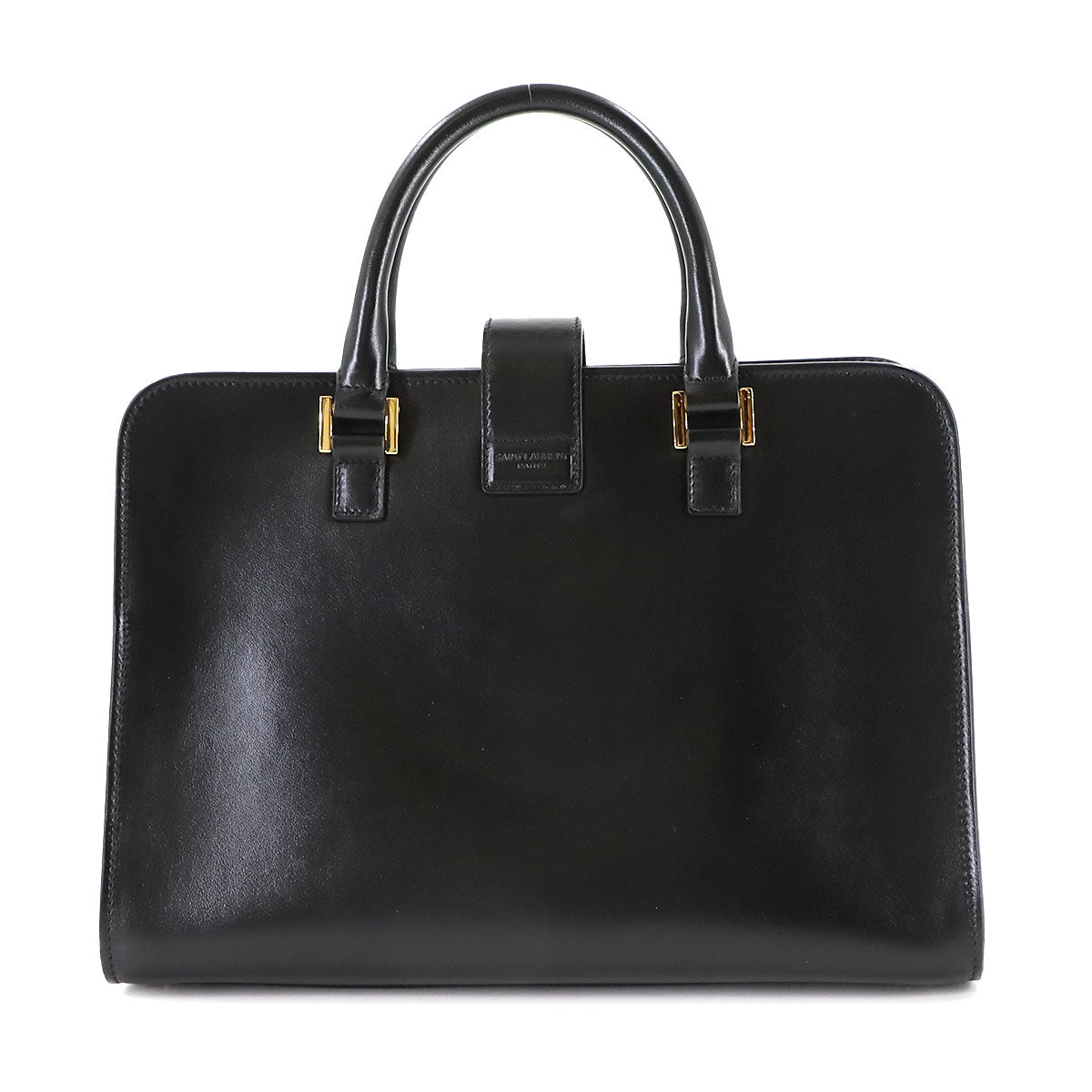 Cabas S Hand Shoulder Bag Leather Black 472469