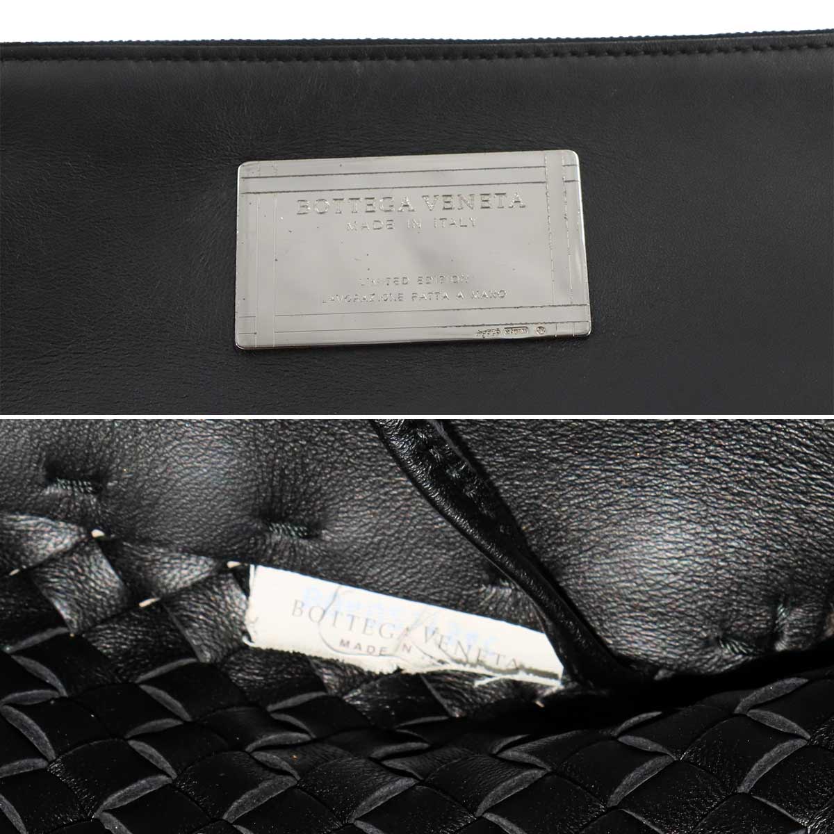 Intrecciato Cabat MM Tote Bag Leather Black 115664