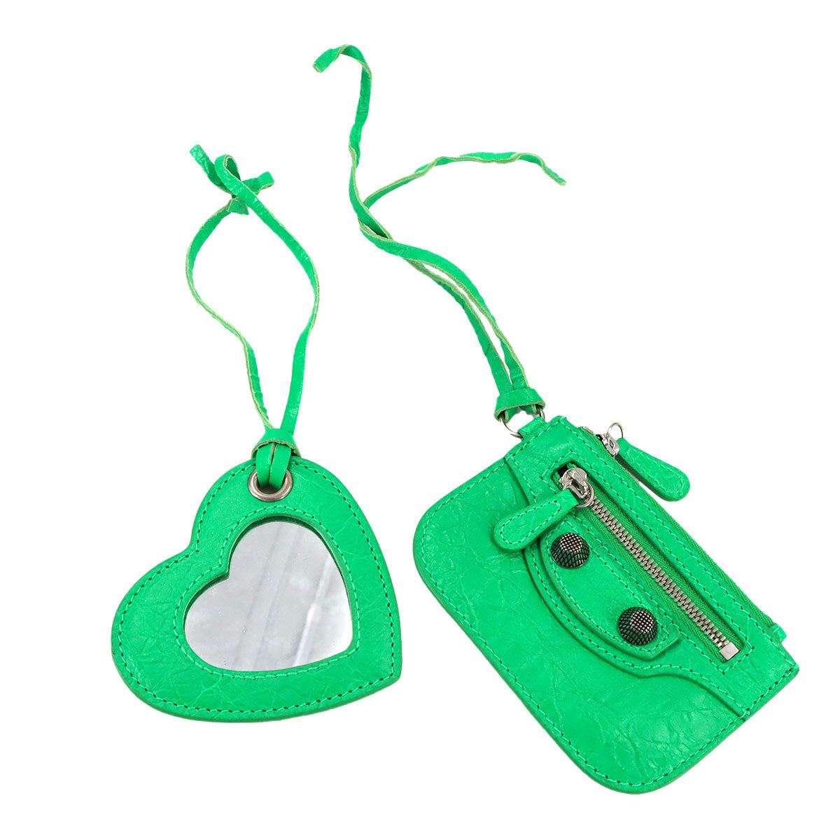 Neo Cagole XS Hand Shoulder Bag Leather Green 700940