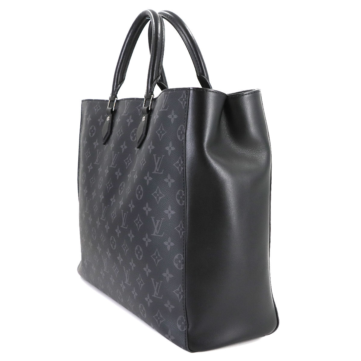 Monogram Eclipse Grand Sac Tote Bag Black M44733 Purse