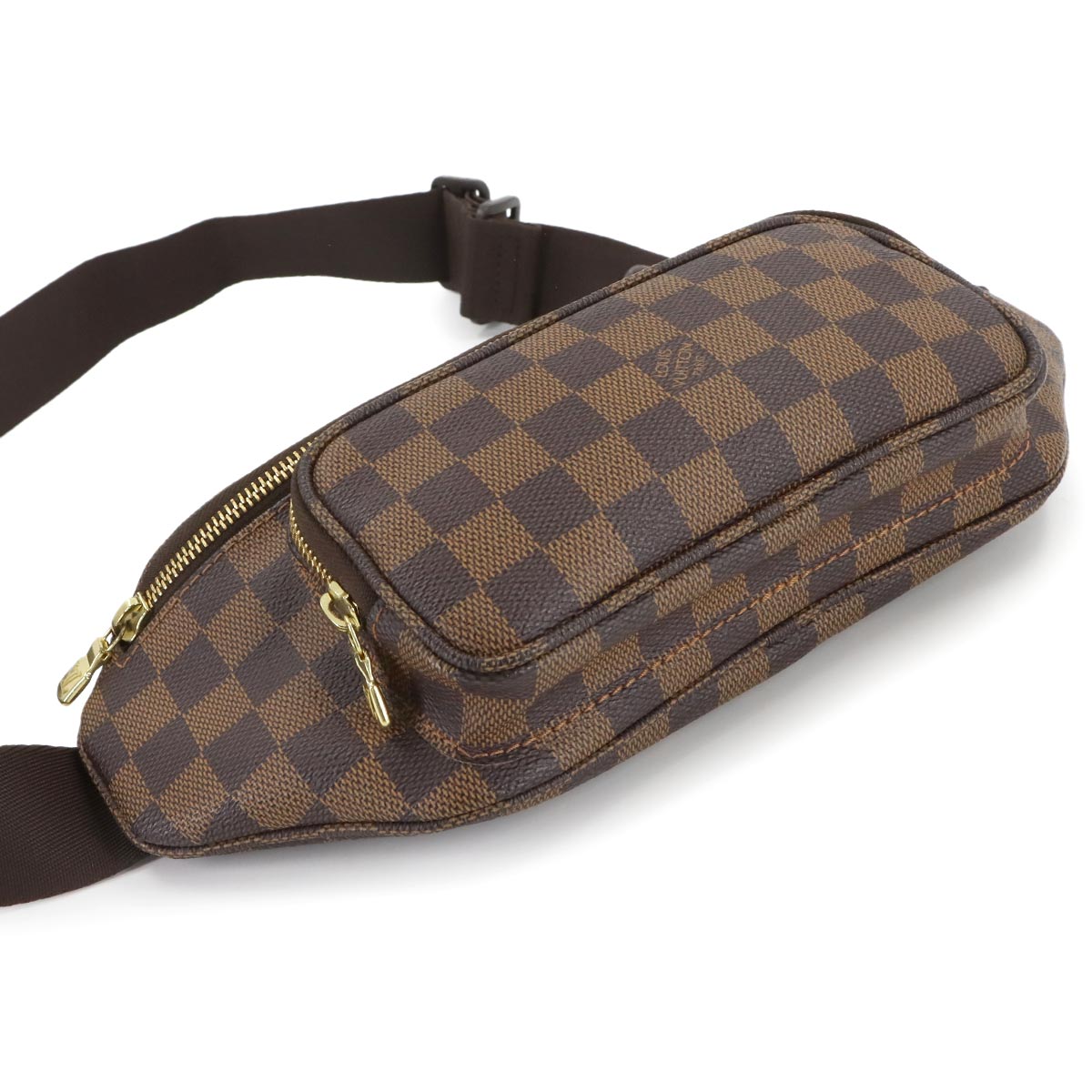 Damier Melville Bum Bag Waist Pouch Ebene N51172 Purse