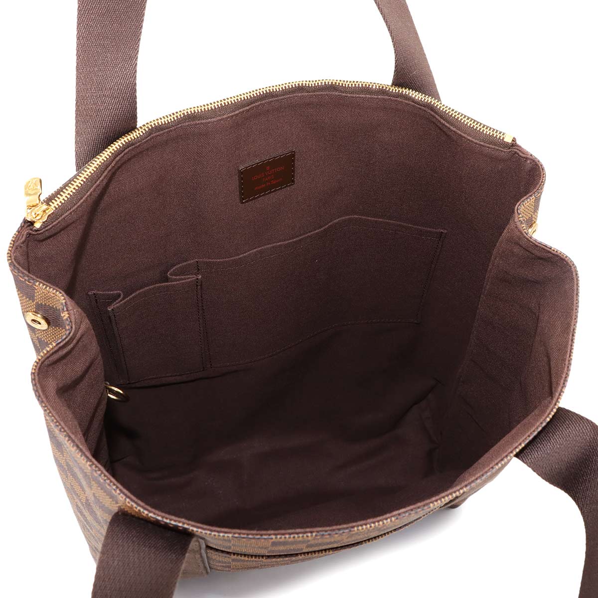 Damier Cabas Beaubourg Tote Bag Ebene N52006 Purse