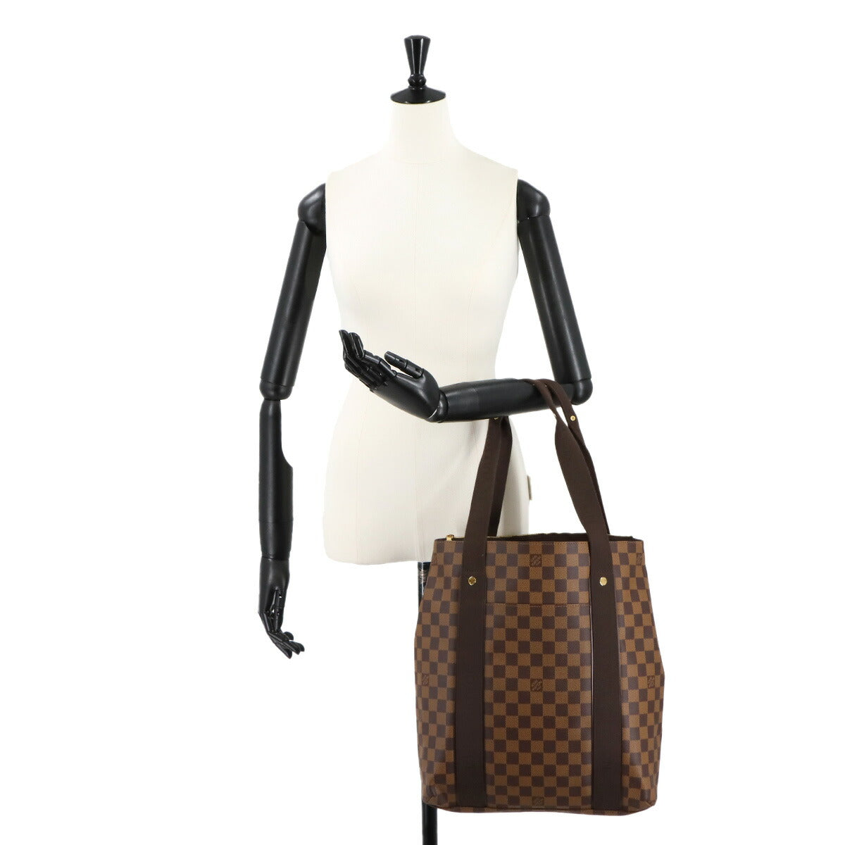 Damier Cabas Beaubourg Tote Bag Ebene N52006 Purse
