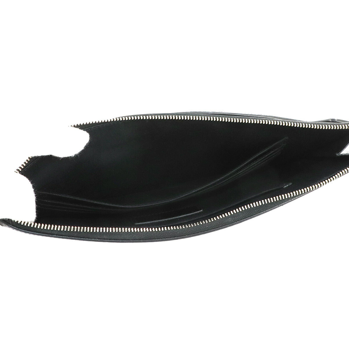 Catherine Tablet Holder Clutch Bag Leather Black 608060