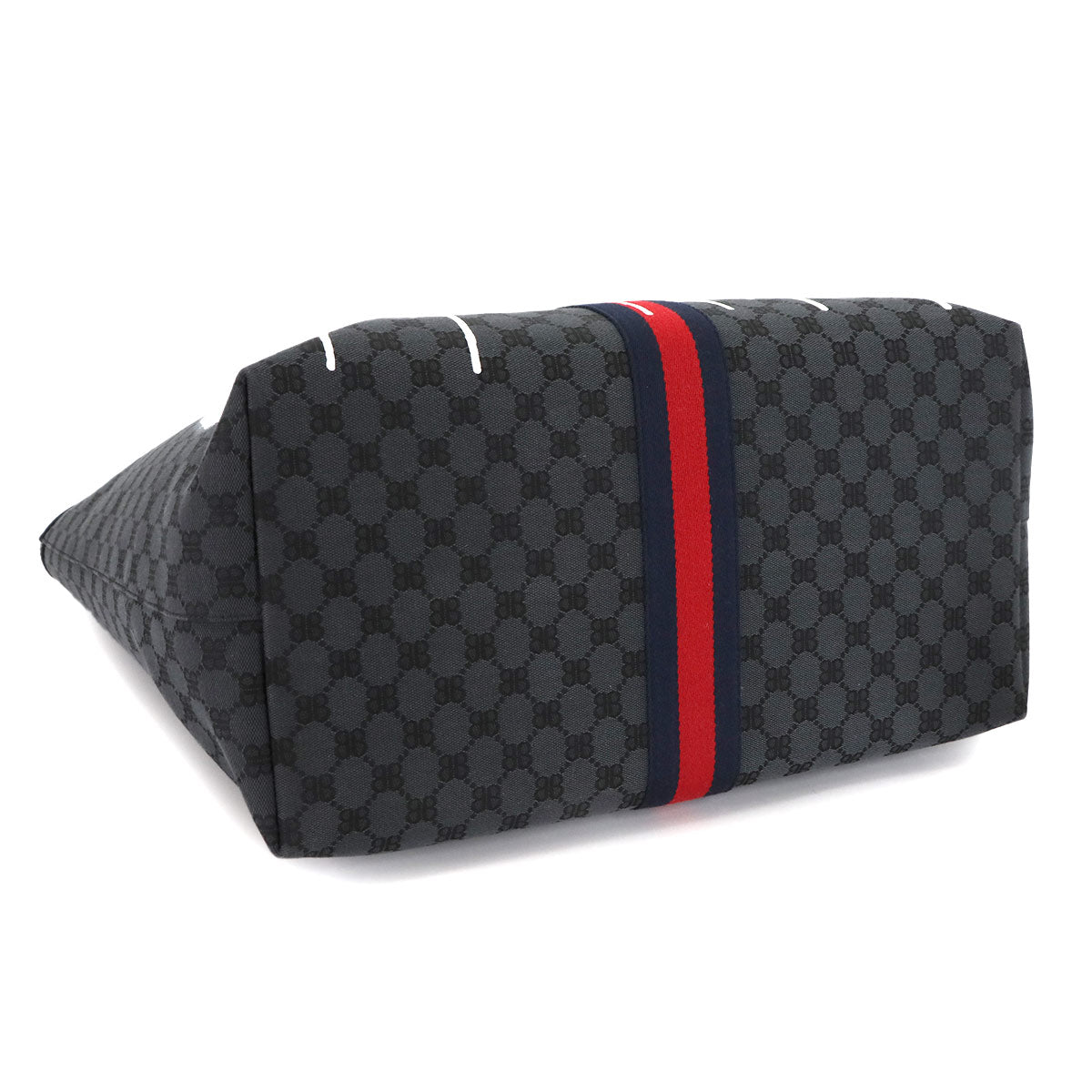 GUCCI The Hacker Graffiti Large Tote Bag PVC Leather 680127