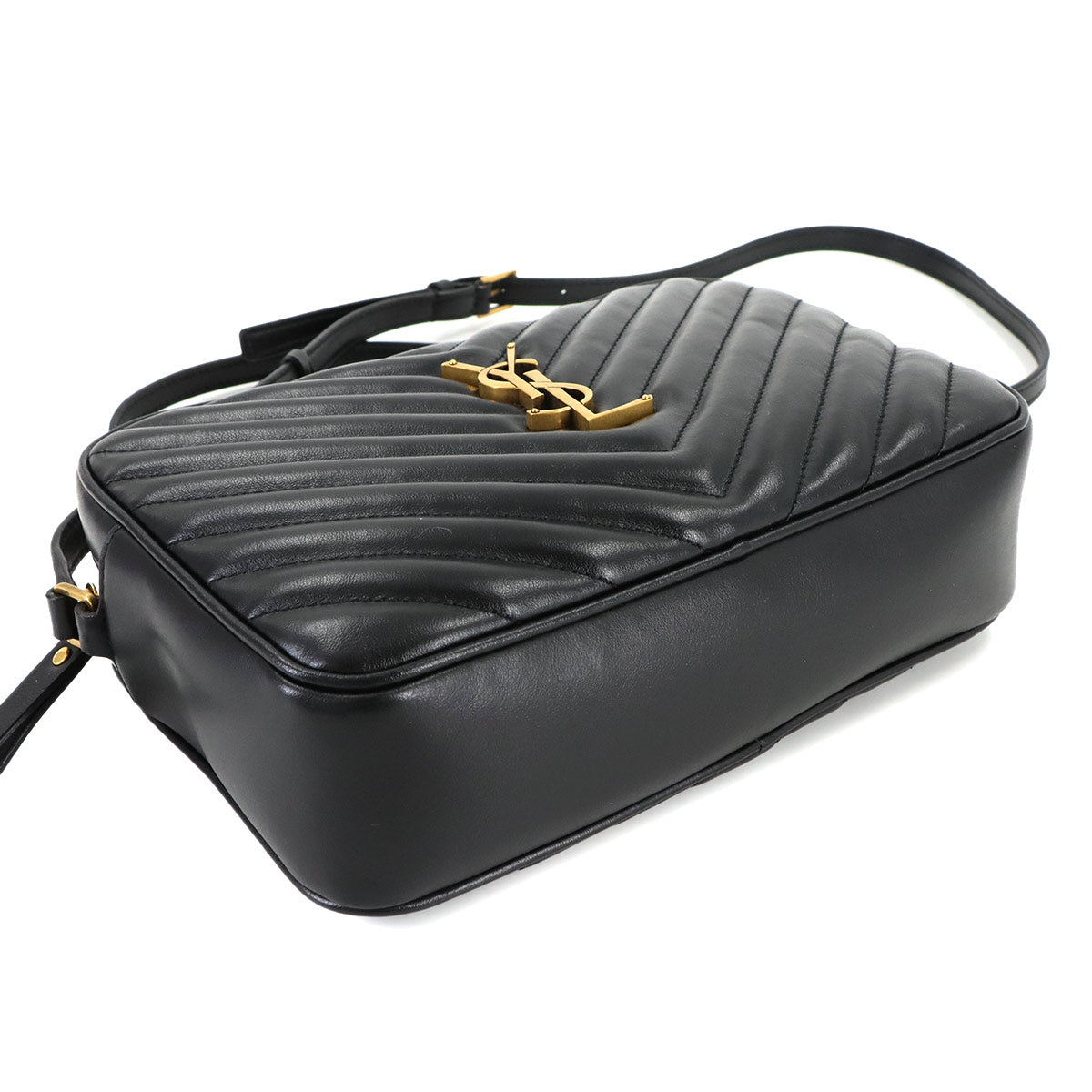 Lou Camera Shoulder Bag Leather Black 574494 Purse