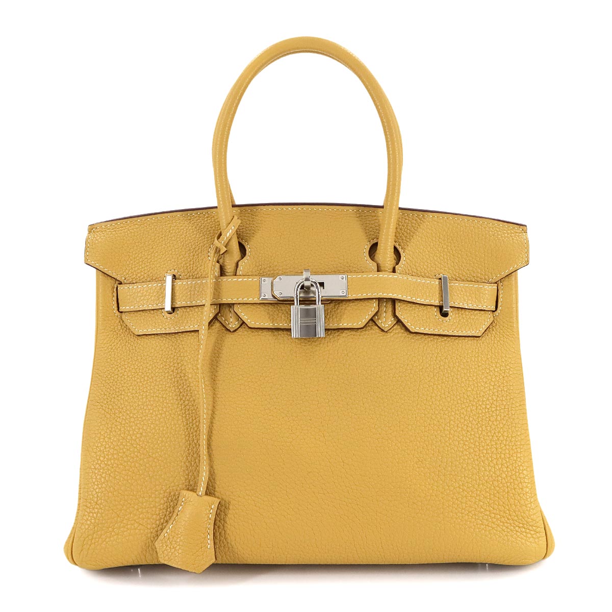 Birkin 30 Veau Togo Curry Hand Bag Purse
