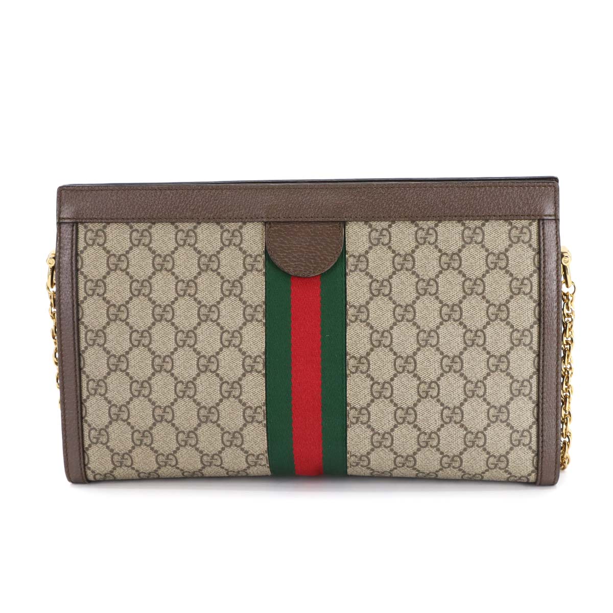 Ophidia GG Medium Shoulder Bag GG Supreme Canvas Beige 503876
