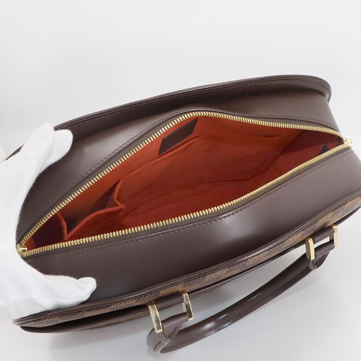 Damier Sarria Horizontal Hand Bag Ebene N51282 Purse