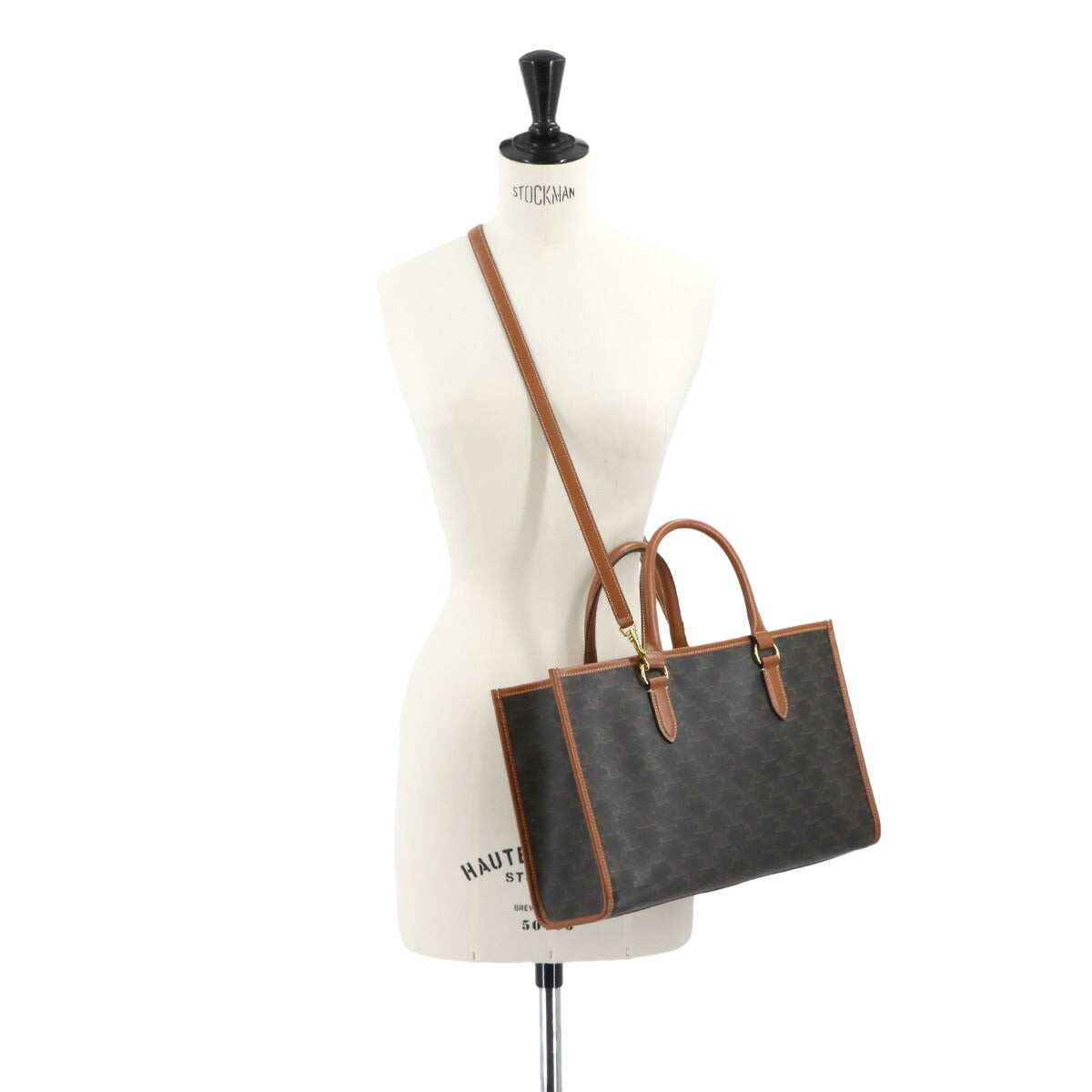 Triomphe Mini Horizontal Cabas Tote Shoulder Bag 199742BZJ