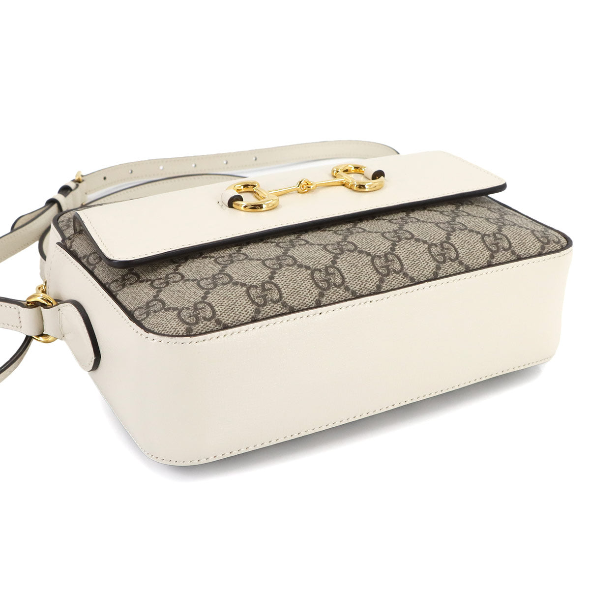 Horsebit 1955 Small Shoulder Bag GG Supreme Canvas Leather