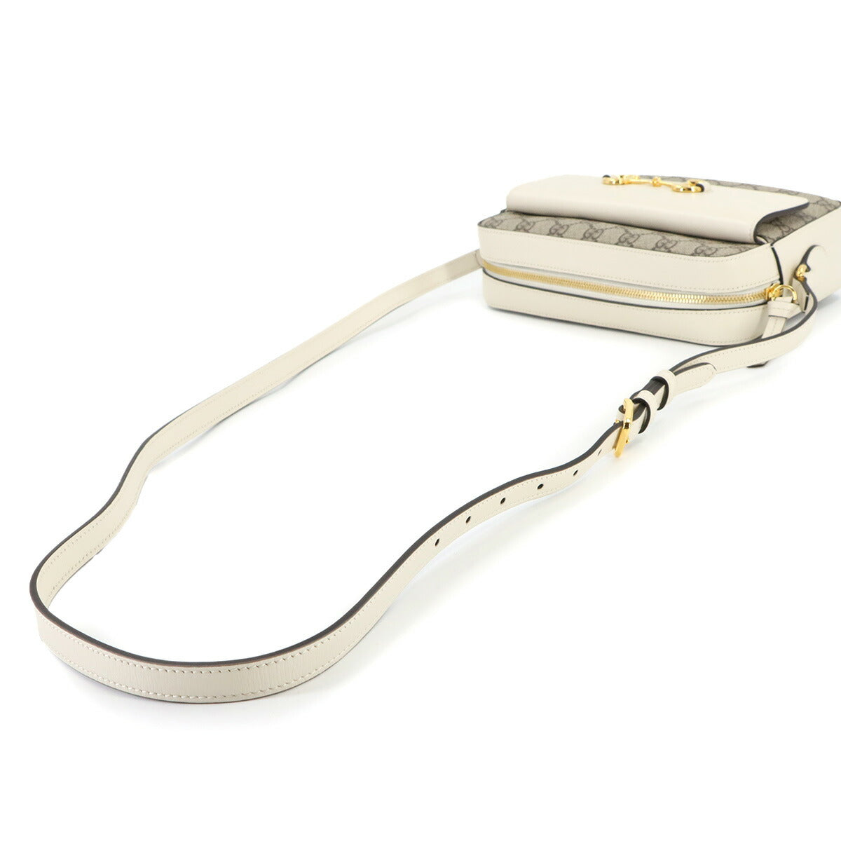 Horsebit 1955 Small Shoulder Bag GG Supreme Canvas Leather