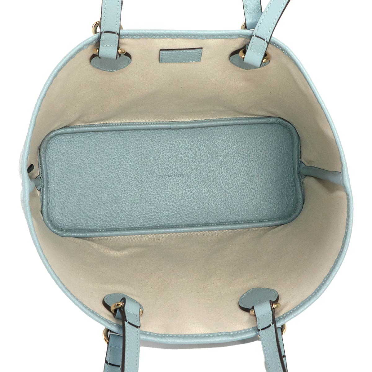 Ophidia Medium Tote Shoulder Bag GG Supreme Leather Blue 765043