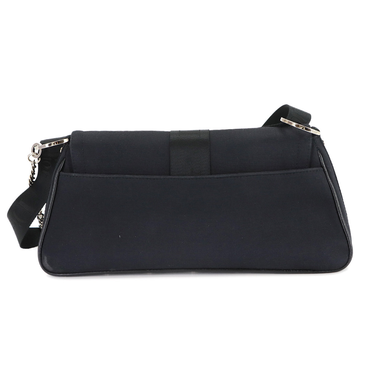 Hardcore Shoulder Bag Canvas Leather Black