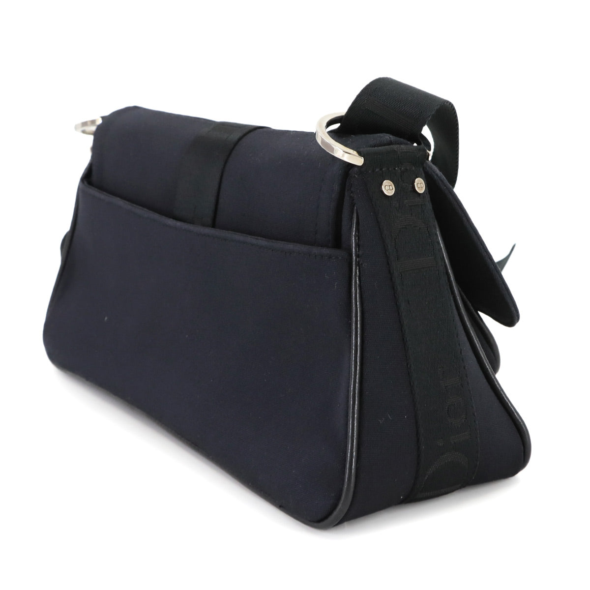 Hardcore Shoulder Bag Canvas Leather Black