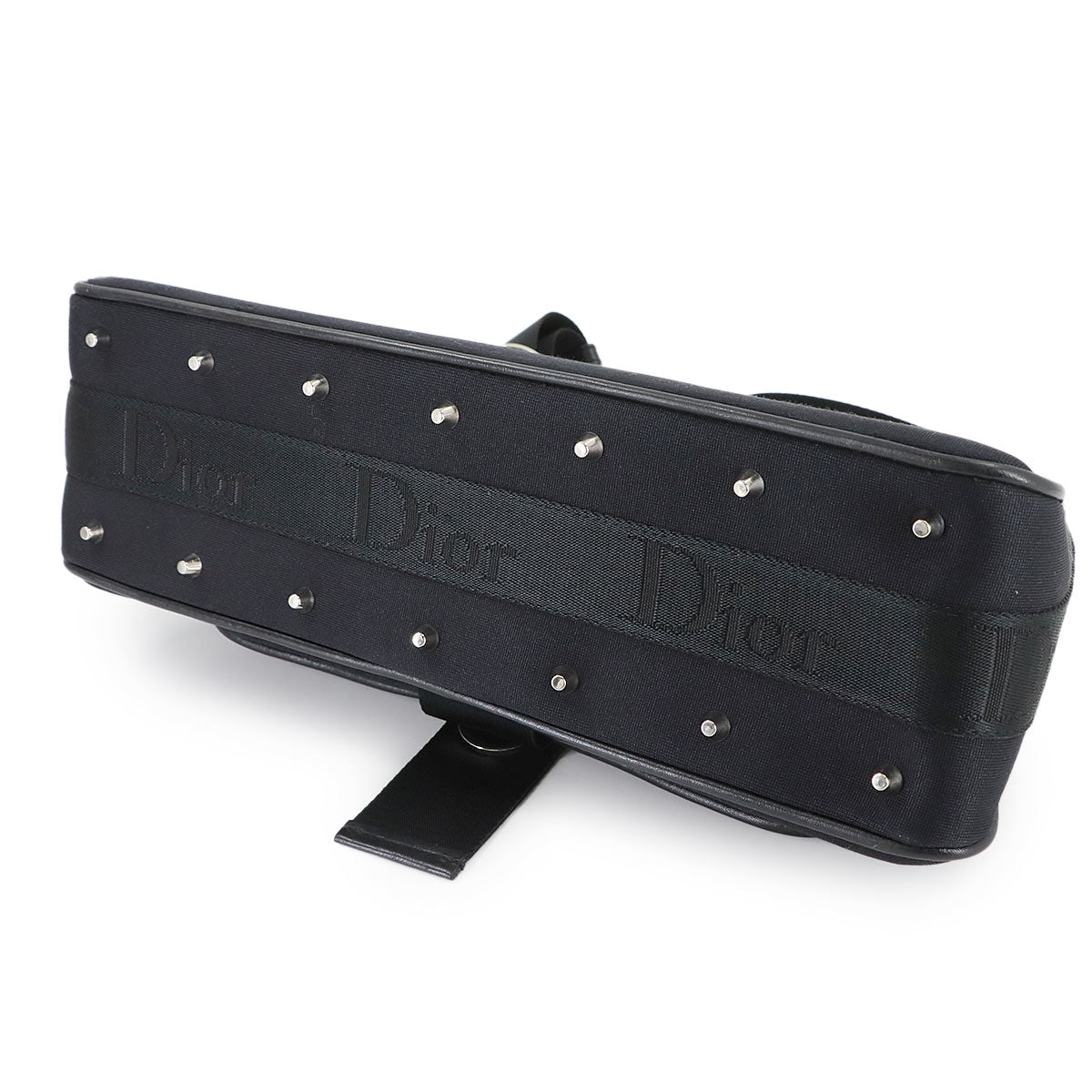 Hardcore Shoulder Bag Canvas Leather Black