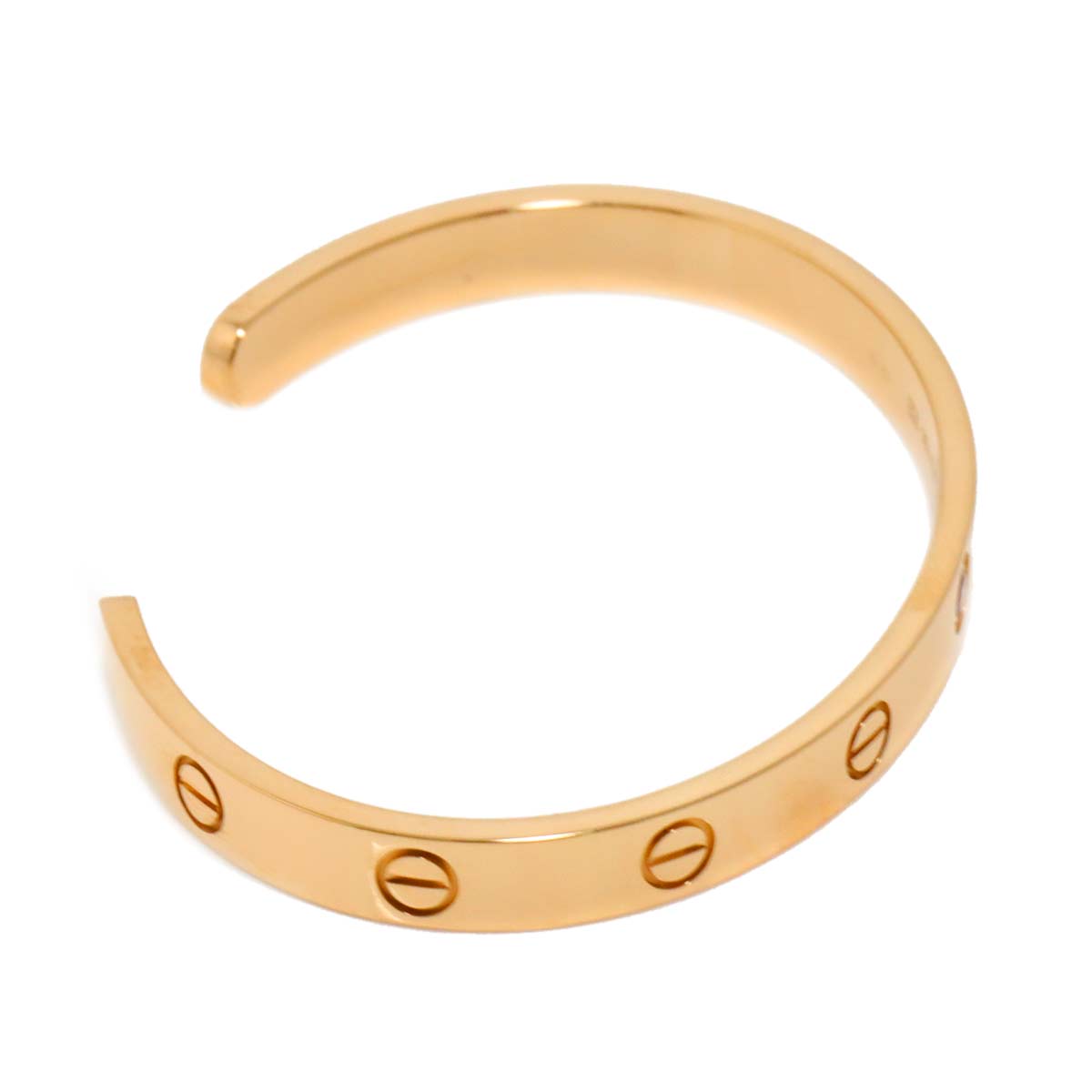 Love Bracelet Open Sapphire 18K Pink Gold 750 Size17