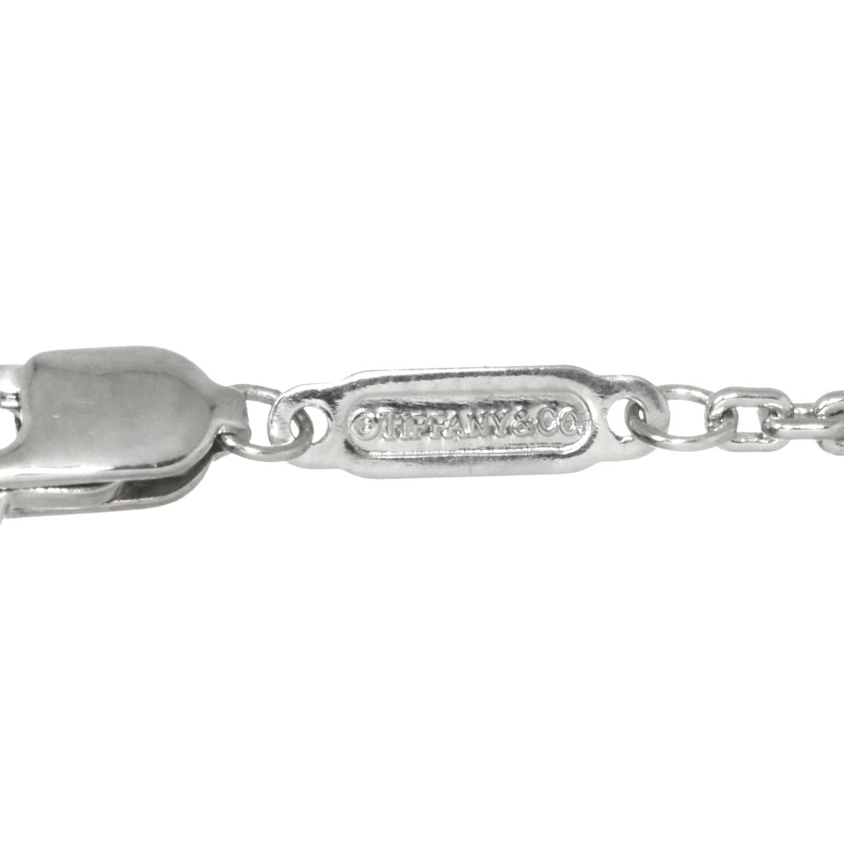 Lock Small Necklace 18K White Gold 750