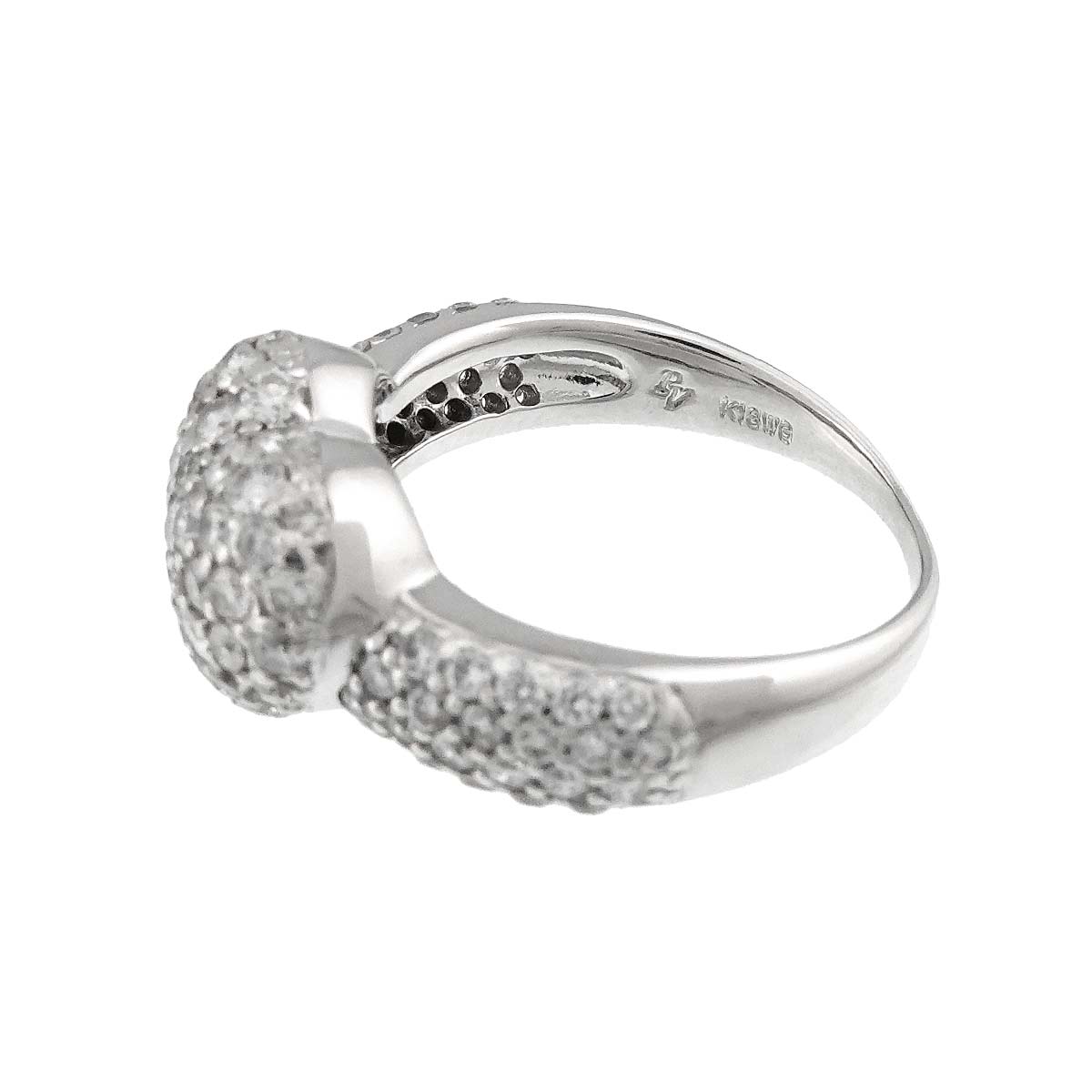 Diamond 1.50ct Ring 18K WG 750 Size5.5-5.75(US)