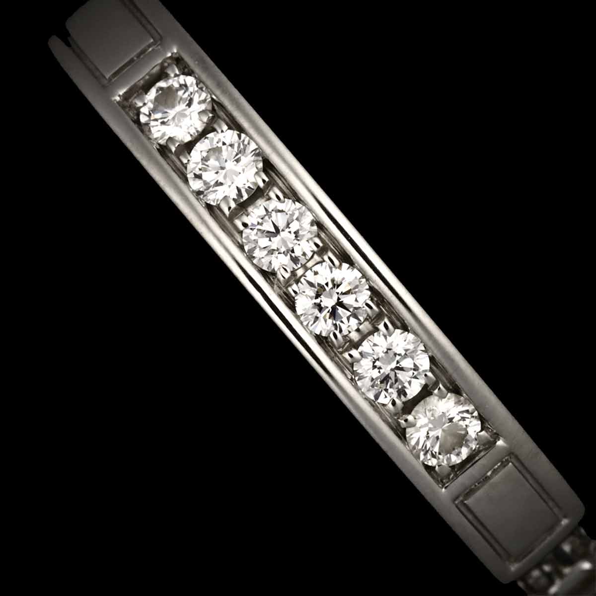 Traffic Diamond Ring Pt Platinum size5.25(US)