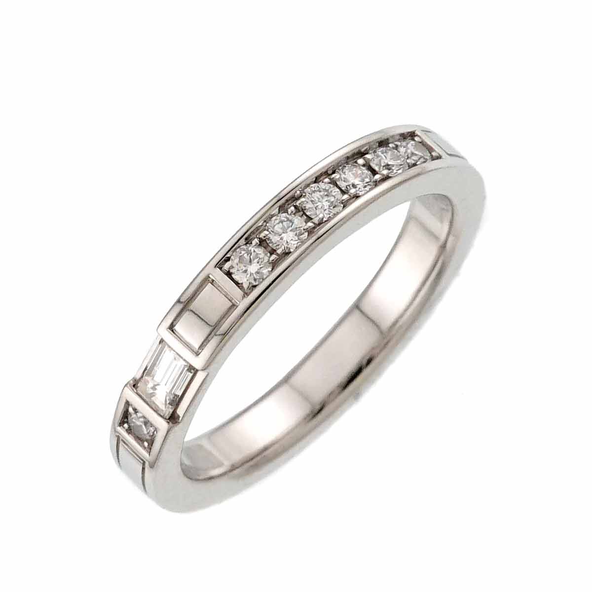Traffic Diamond Ring Pt Platinum size5.25(US)