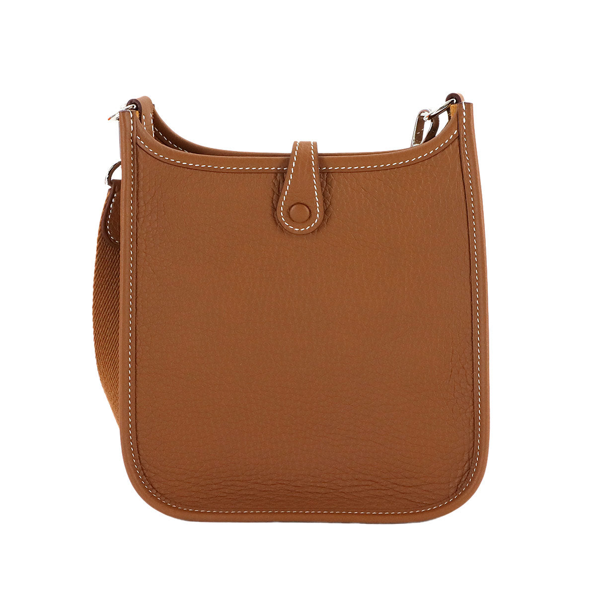 Evelyne Amazon TPM Shoulder Bag Taurillon Clemence Gold Purse