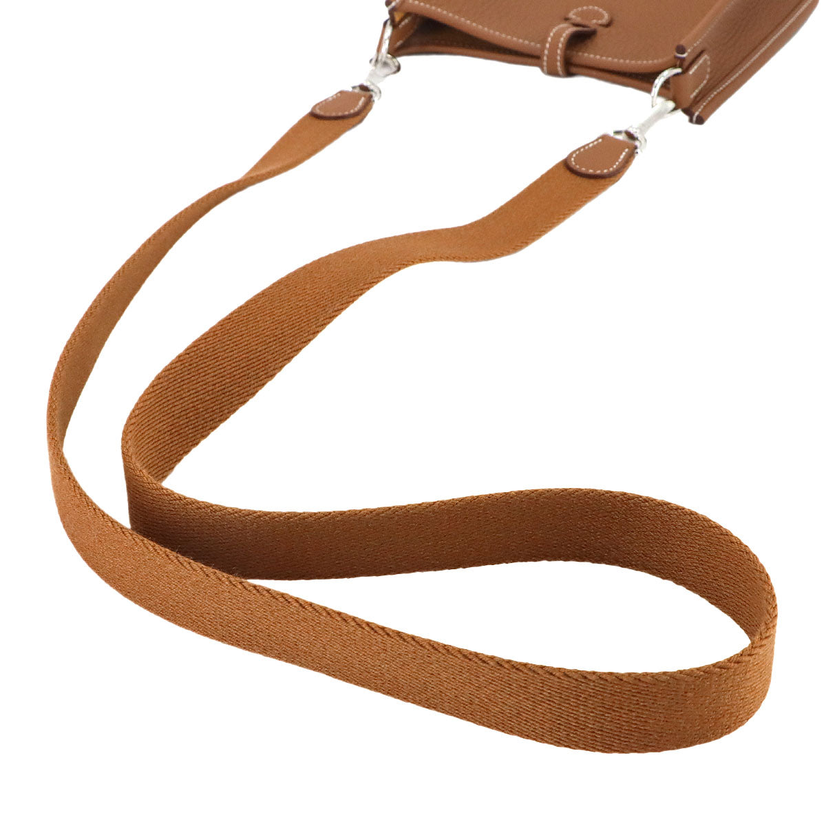 Evelyne Amazon TPM Shoulder Bag Taurillon Clemence Gold Purse