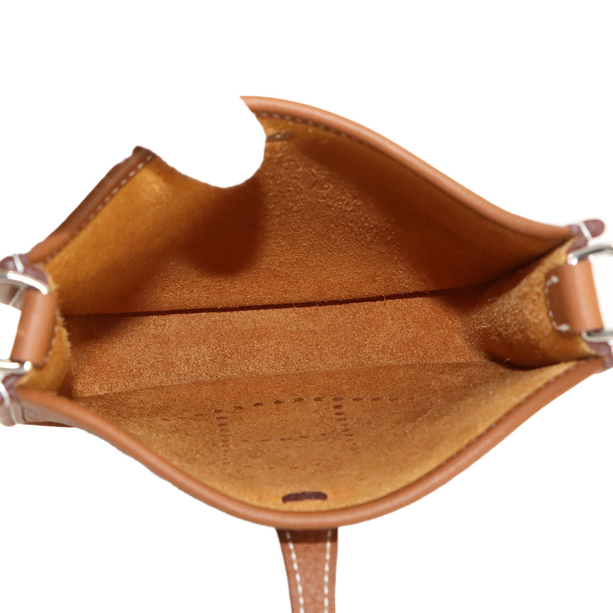 Evelyne Amazon TPM Shoulder Bag Taurillon Clemence Gold Purse