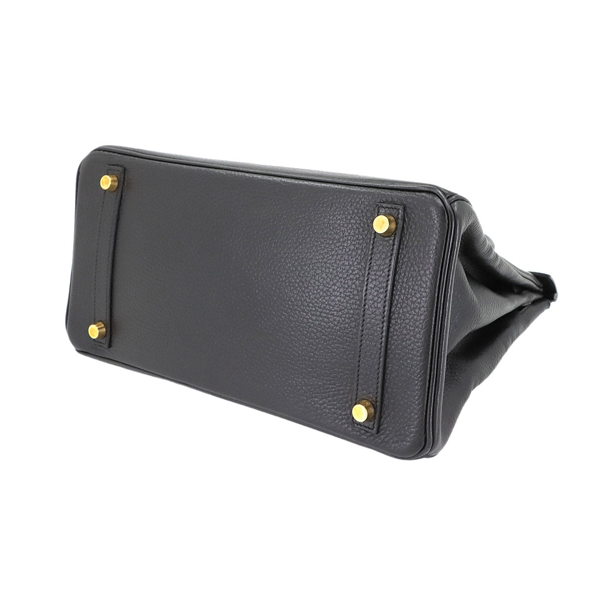 Birkin 30 Ardennes Black Hand Bag Purse