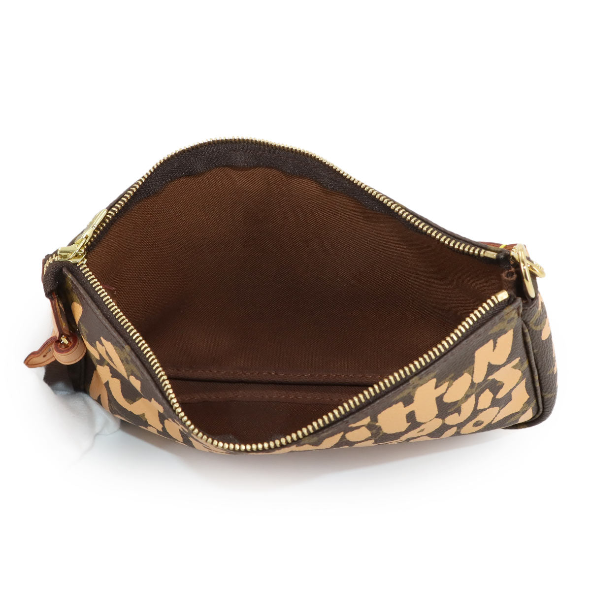 Monogram Graffiti Pochette Accessoires Pouch Peach M92193