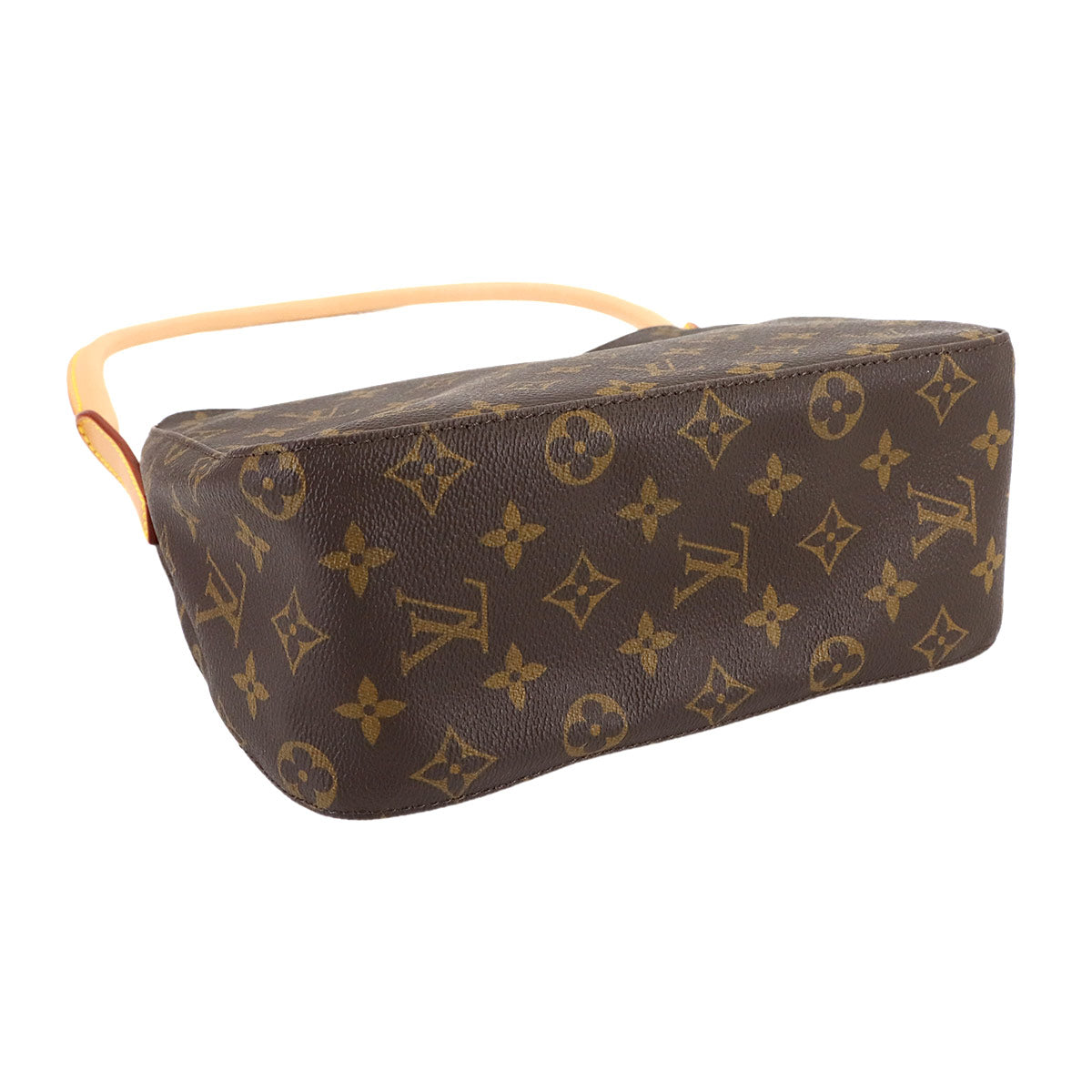 Monogram Looping MM Shoulder Bag Brown M51146 Purse