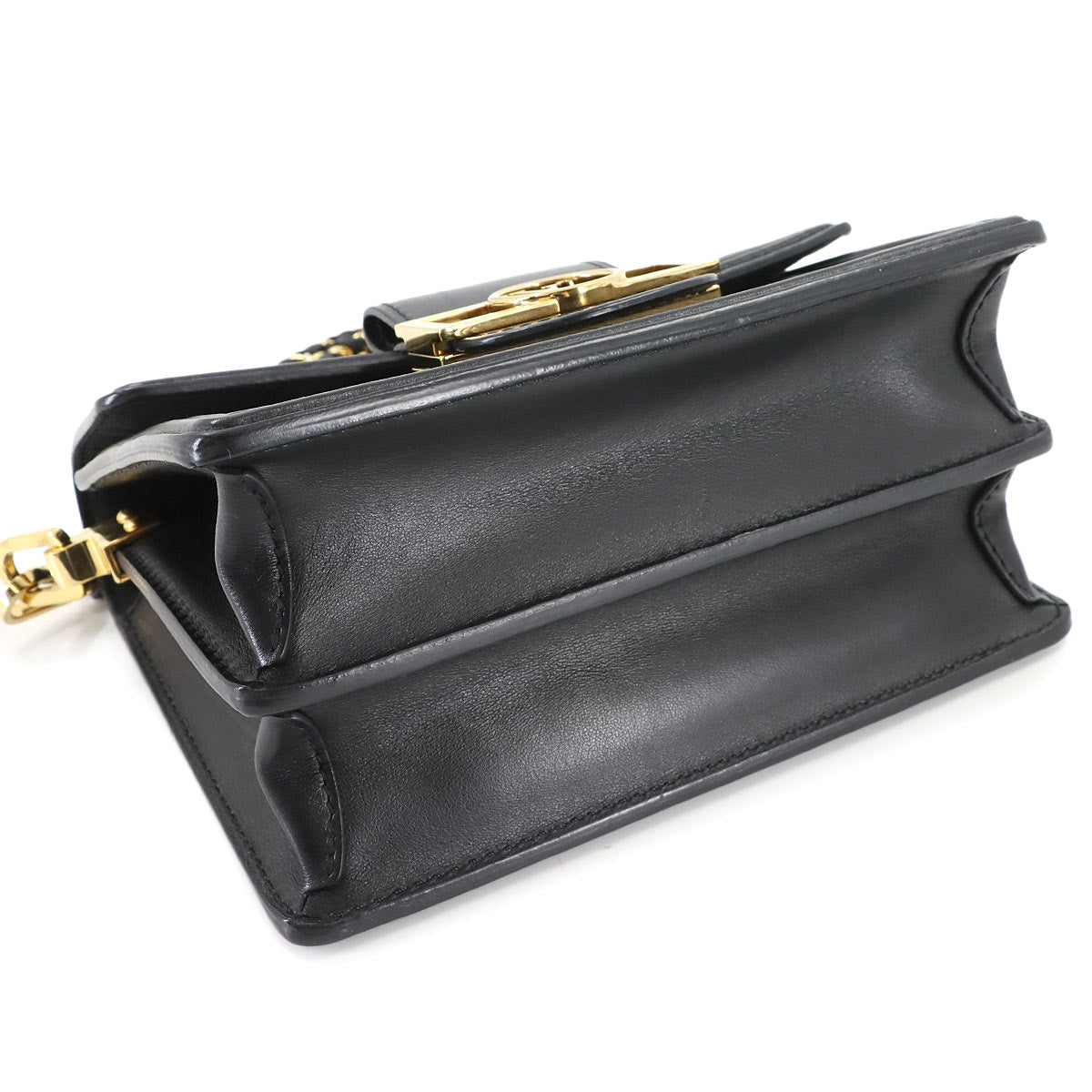 Epi Dauphine NV MINI Shoulder Bag Leather Black M55964