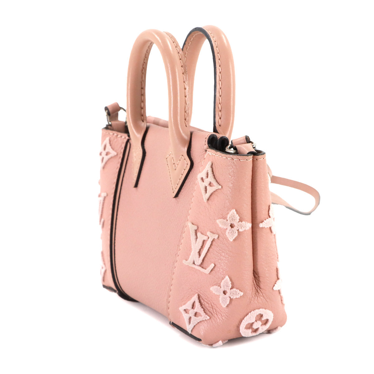 Monogram Velour Nano W 2way Shoulder Hand Bag M61257