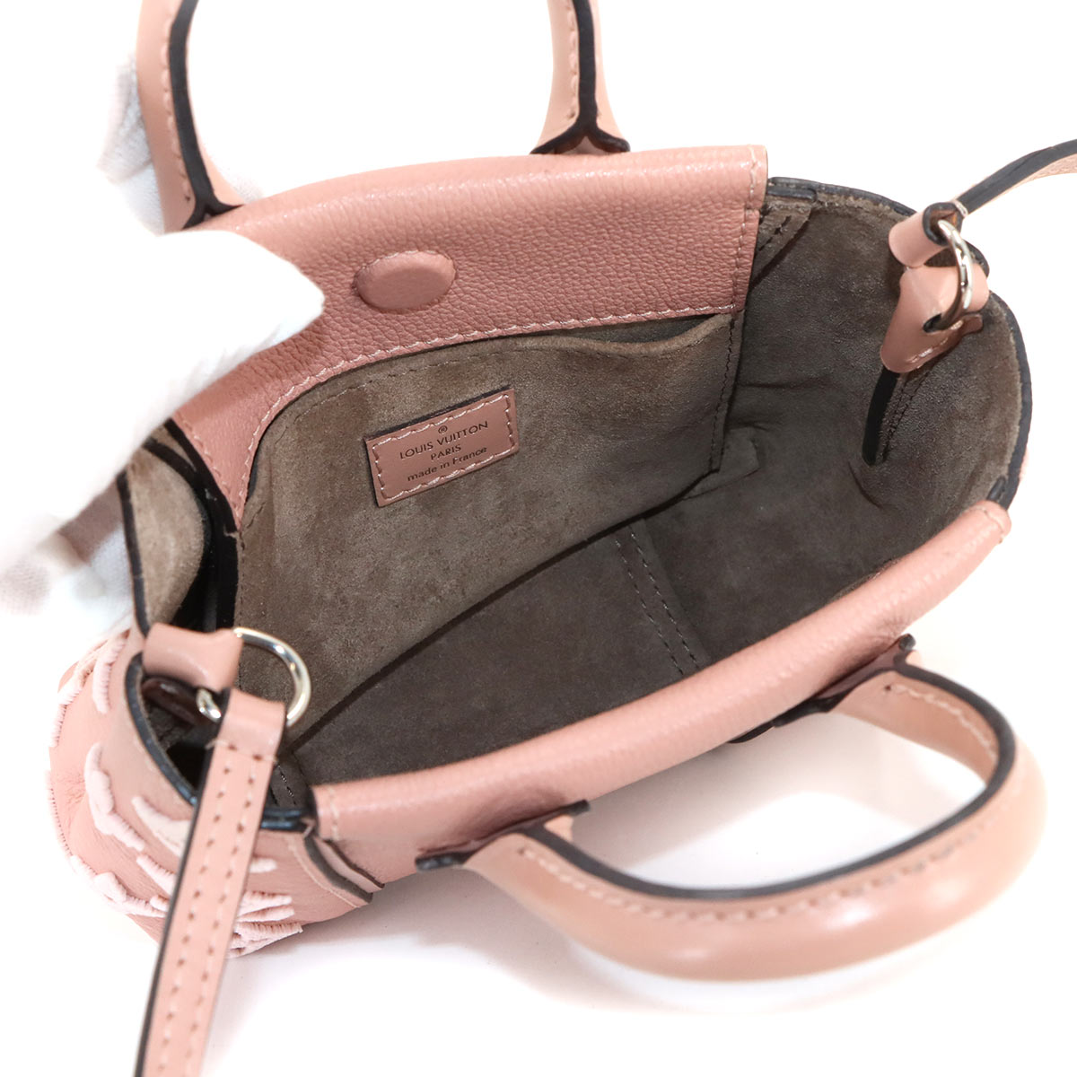 Monogram Velour Nano W 2way Shoulder Hand Bag M61257