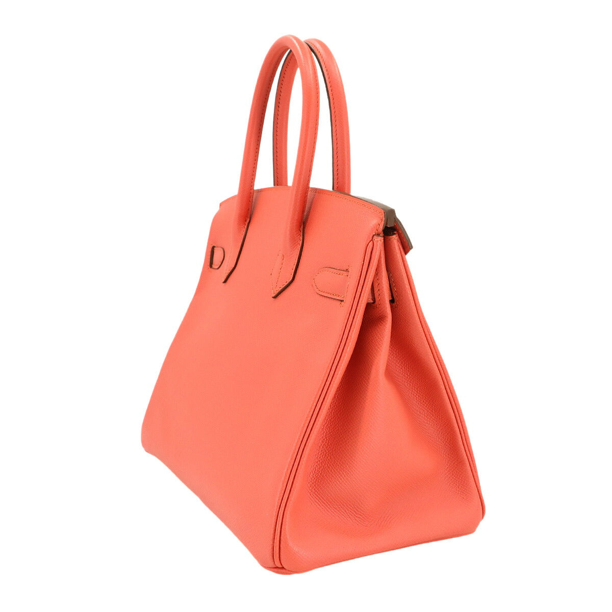 Birkin 30 Epsom Flamingo Hand Bag Purse Pink