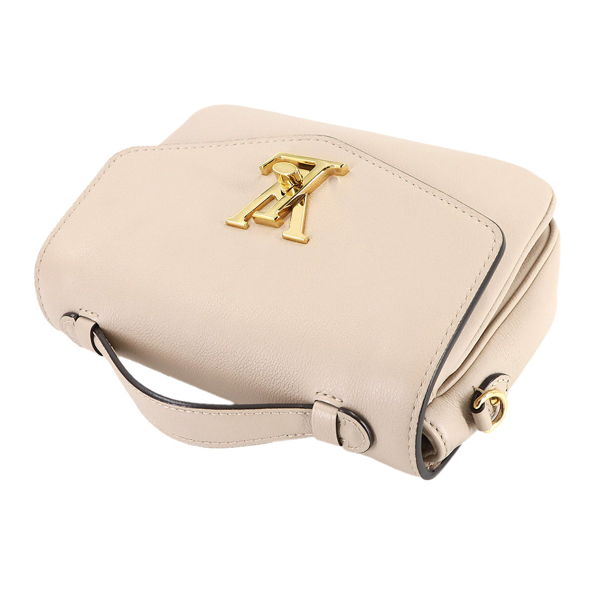 Oxford Hand Shoulder Bag Leather Greige M22792