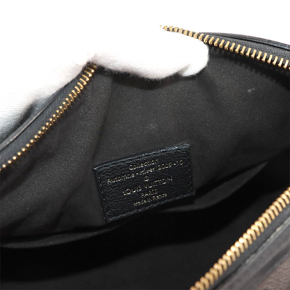 Monogram Eclipse Speedy 30 Hand Bag Brown Black M40243