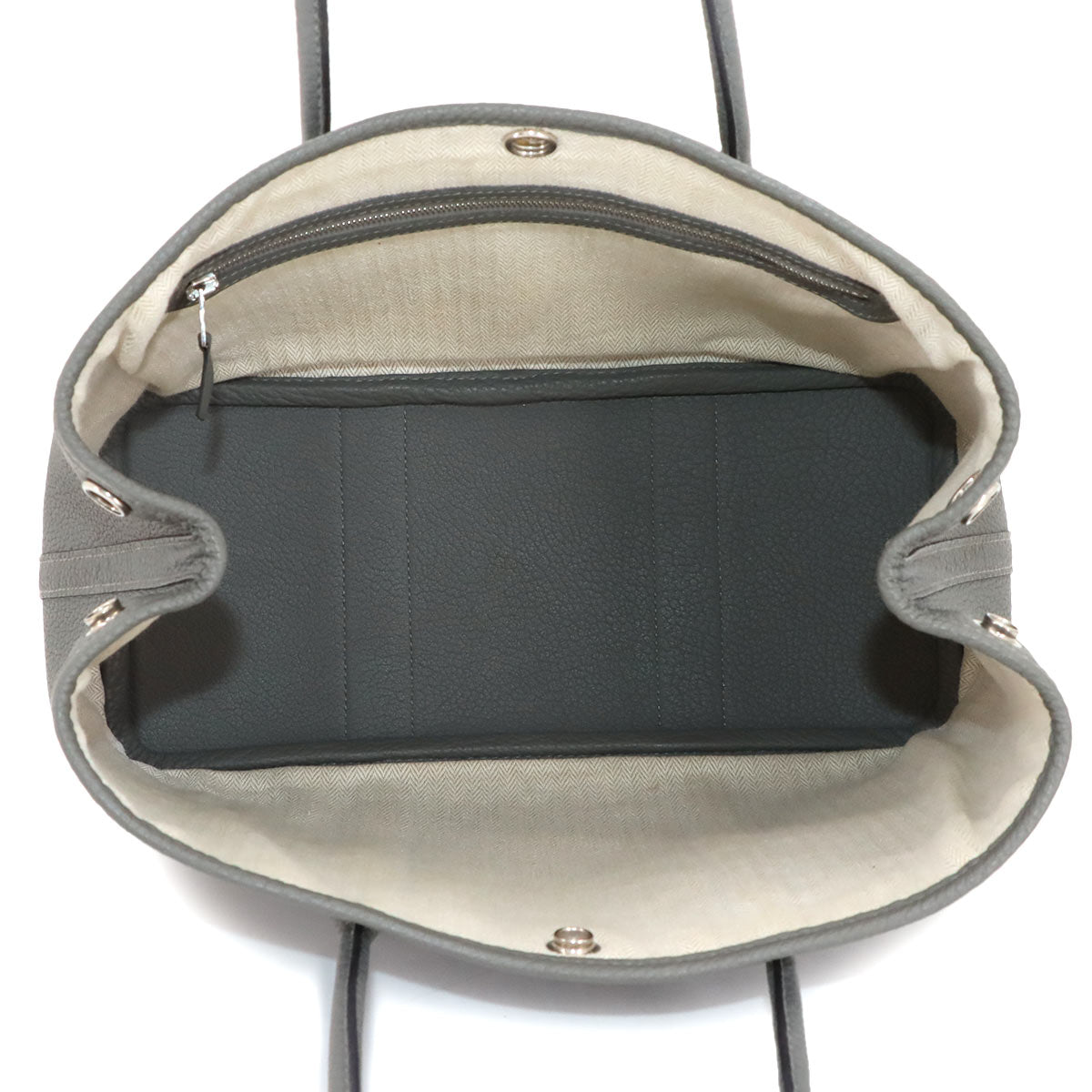 Garden Party TPM Tote Bag Negonda Gris Meyer Purse Gray