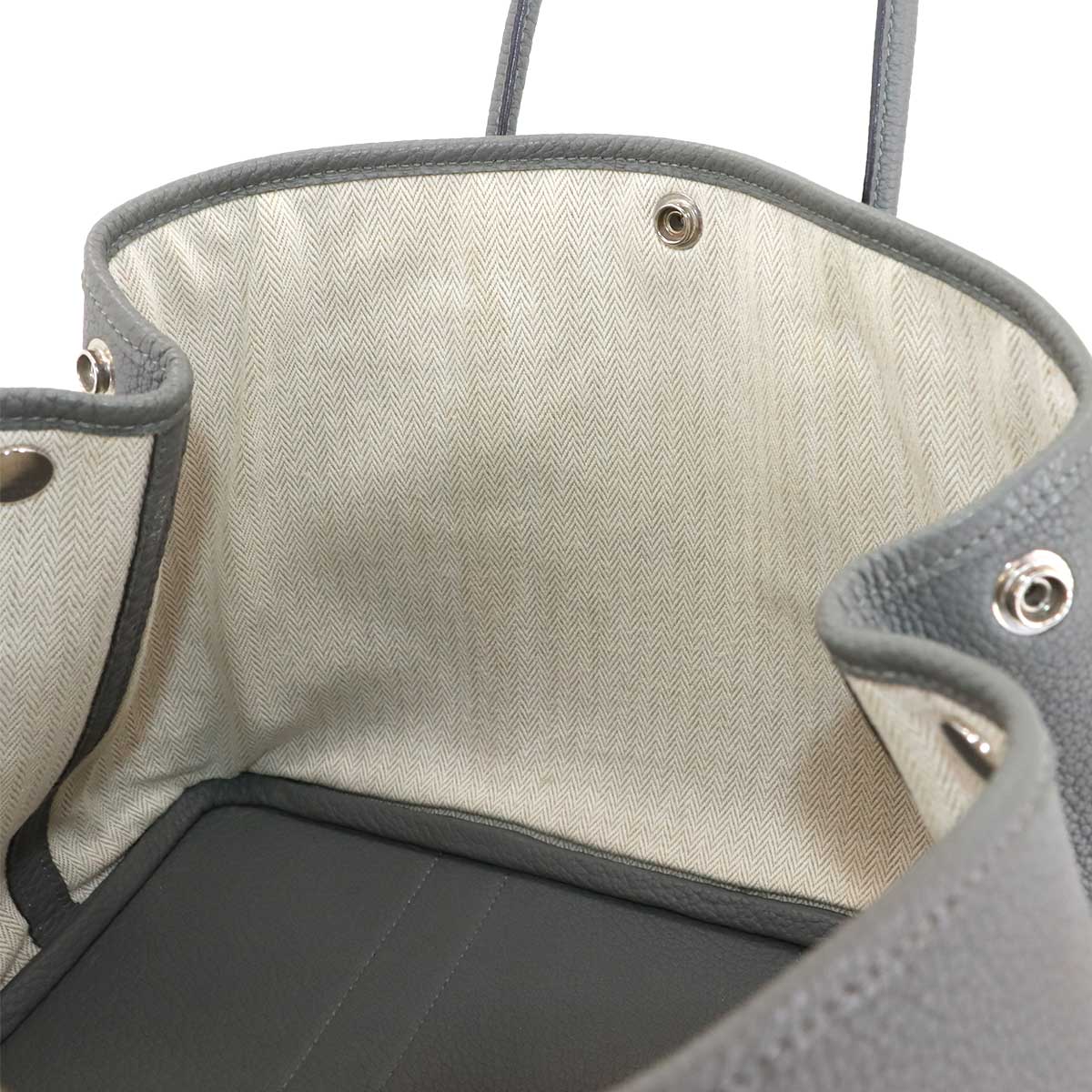 Garden Party TPM Tote Bag Negonda Gris Meyer Purse Gray