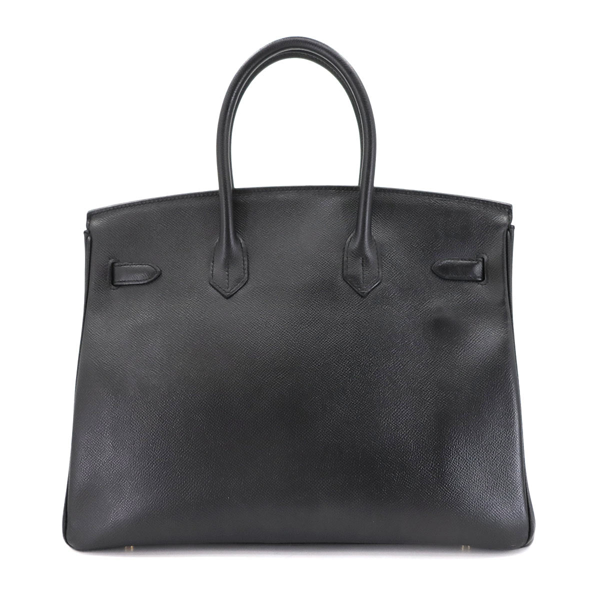 Birkin 35 Epsom Black Hand Bag Purse