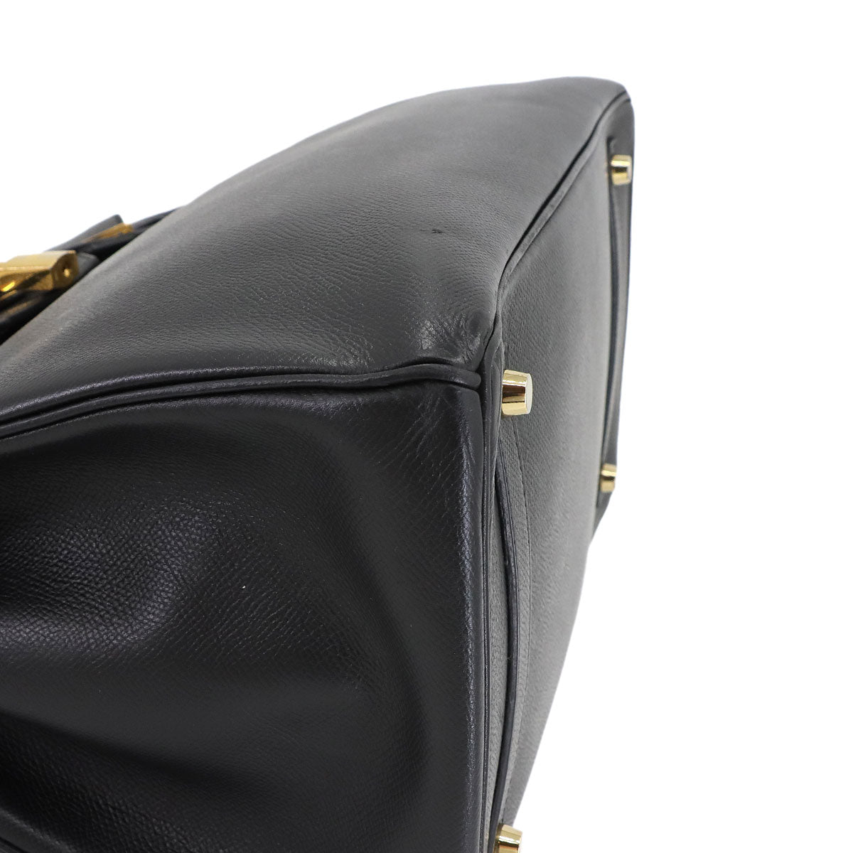 Birkin 35 Epsom Black Hand Bag Purse