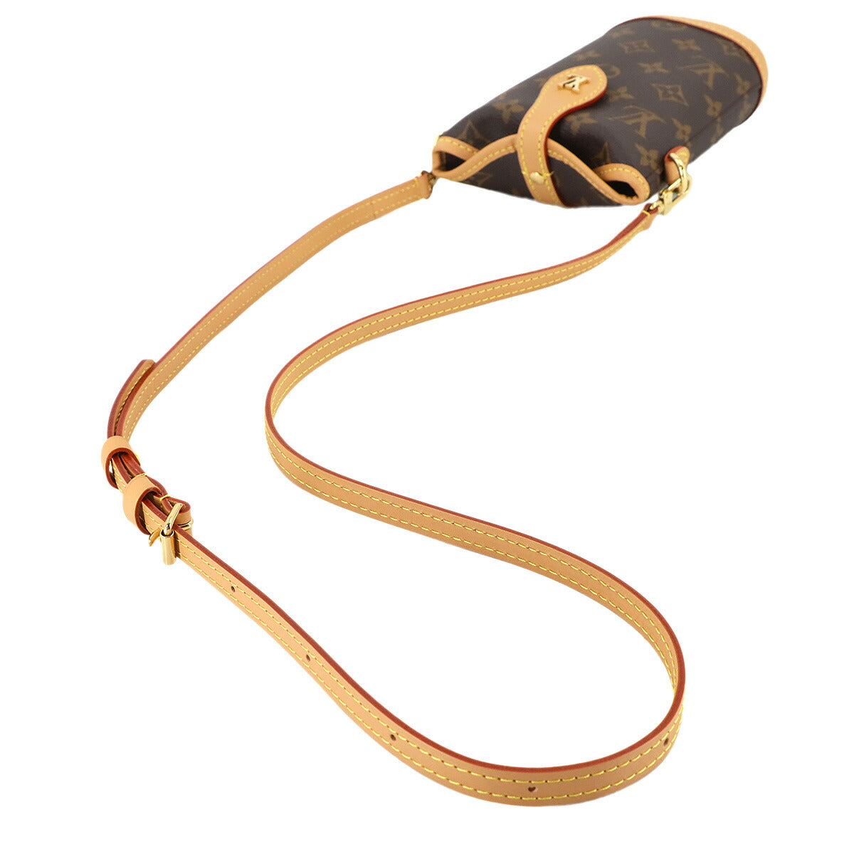 Monogram Fold Me Pouch Shoulder Bag Brown M80874