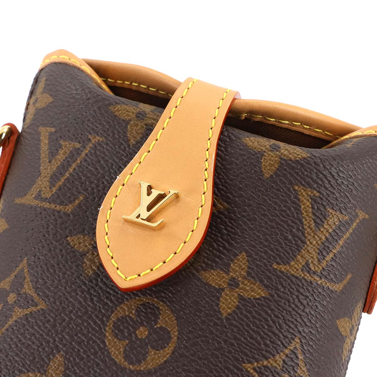 Monogram Fold Me Pouch Shoulder Bag Brown M80874