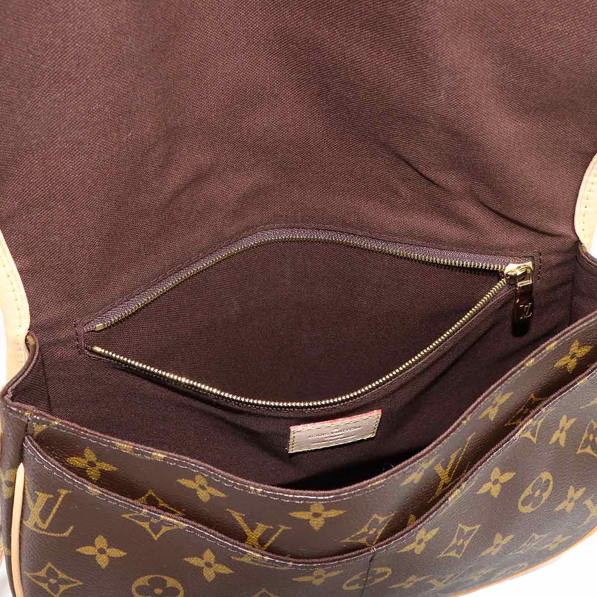 Monogram Menilmontant PM Shoulder Bag Brown M40474 Purse