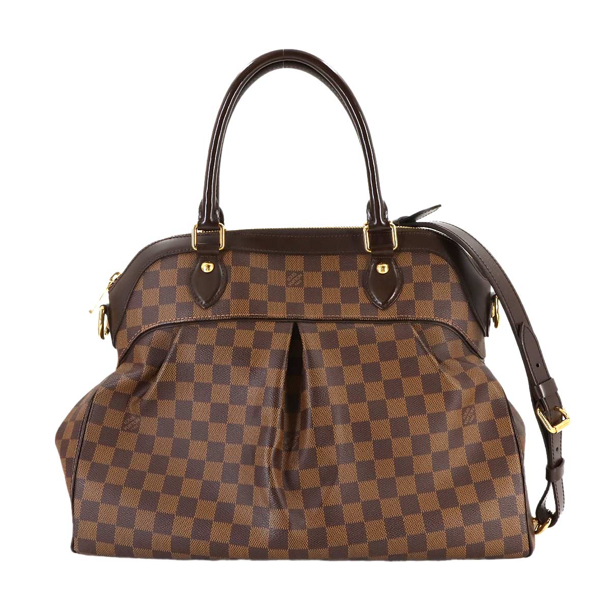 Damier Trevi GM 2way Hand Shoulder Bag Ebene N51998